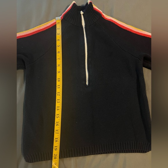 Marine Layer Navy half -zip woman’s sweater XS excellent used condition - Picture 6 of 9